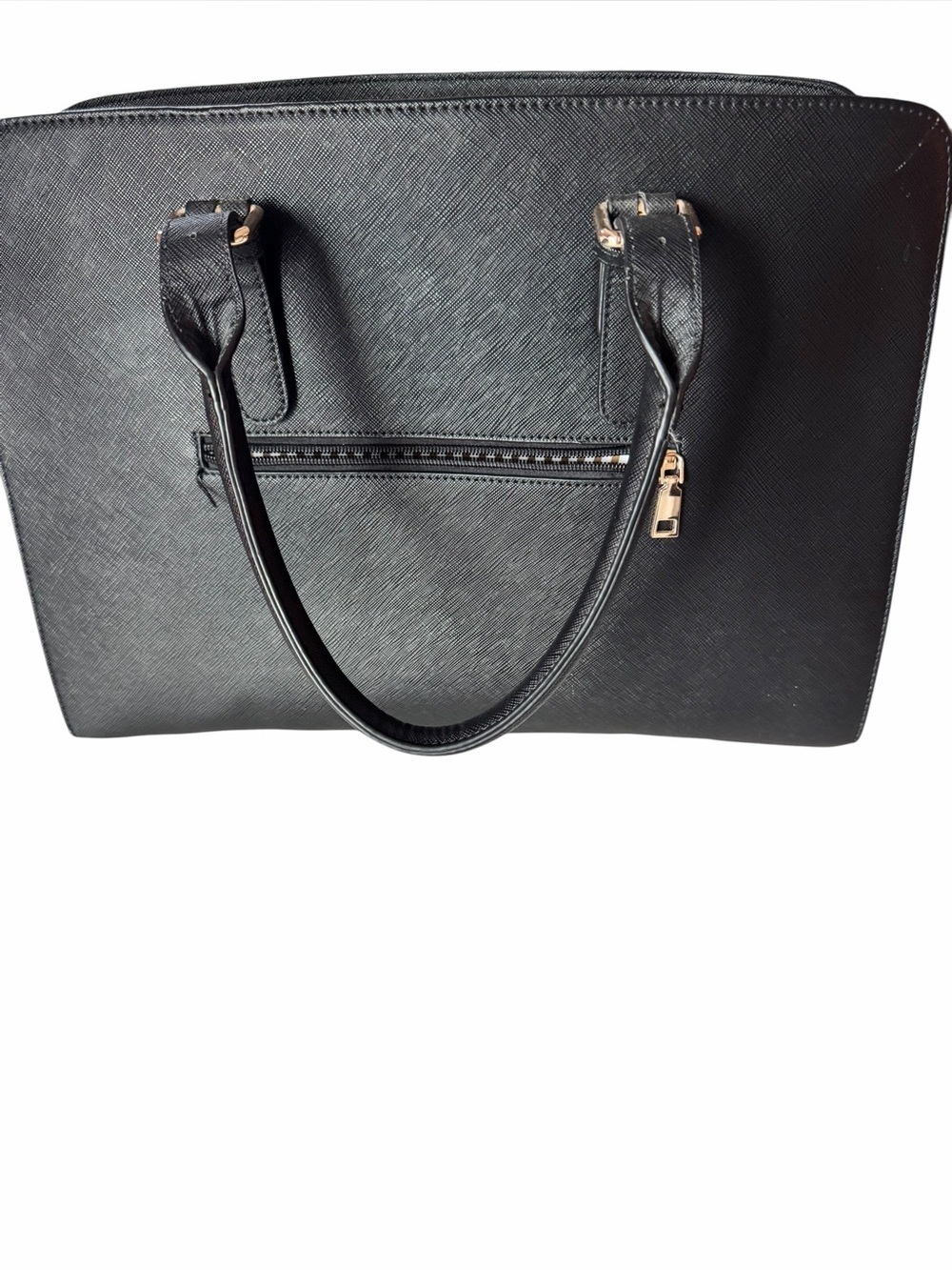 Elegant Black Tote Bag Set - Picture 2 of 9